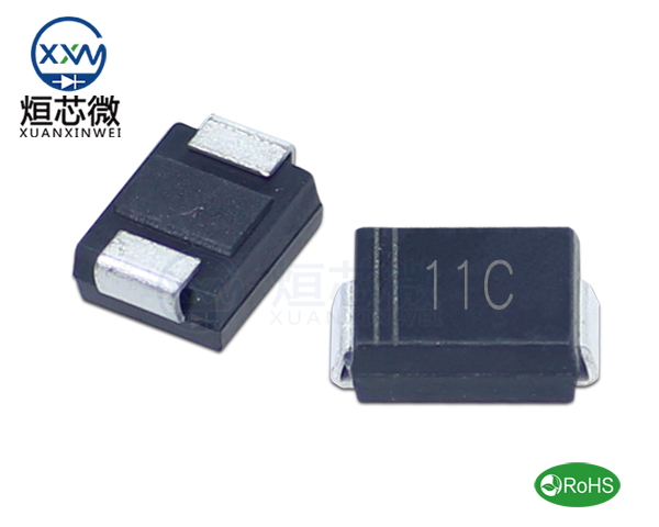 P6SMB11CA參數(shù),TVS二極管P6SMB11CA瞬態(tài)(變)抑制二極管